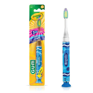 GUM Crayola Kids Timer Light Toothbrush